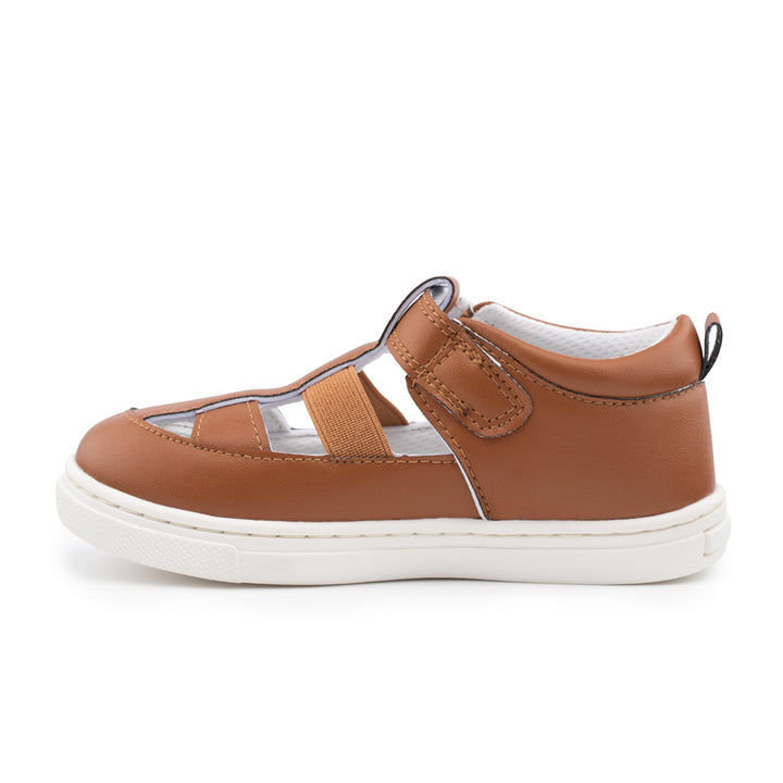 Billycart Kids first walker brown sandals for baby and toddlers | Podiatrists recommended prewalker shoes for baby and toddlers Australia