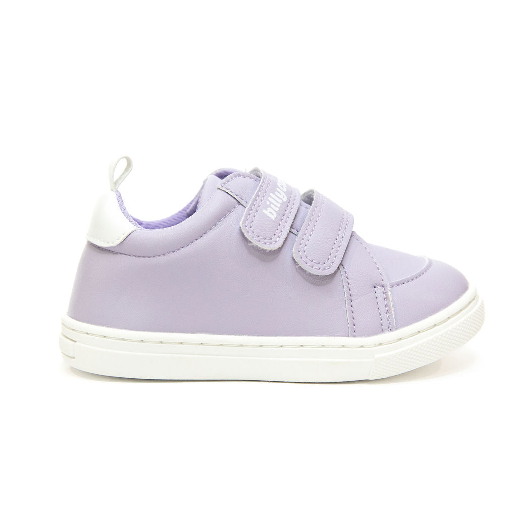 Billycart Kids soft rubber soles | Purple Violet First walker shoes | Australian podiatrists recommended first walker sandals with velcro strap