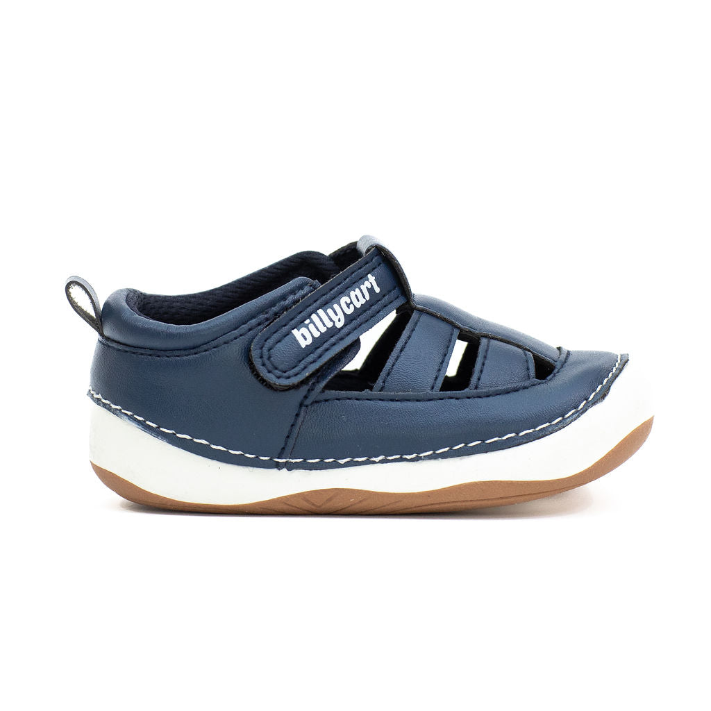 Navy blue first walker sandals TAYLOR Billycart Kids