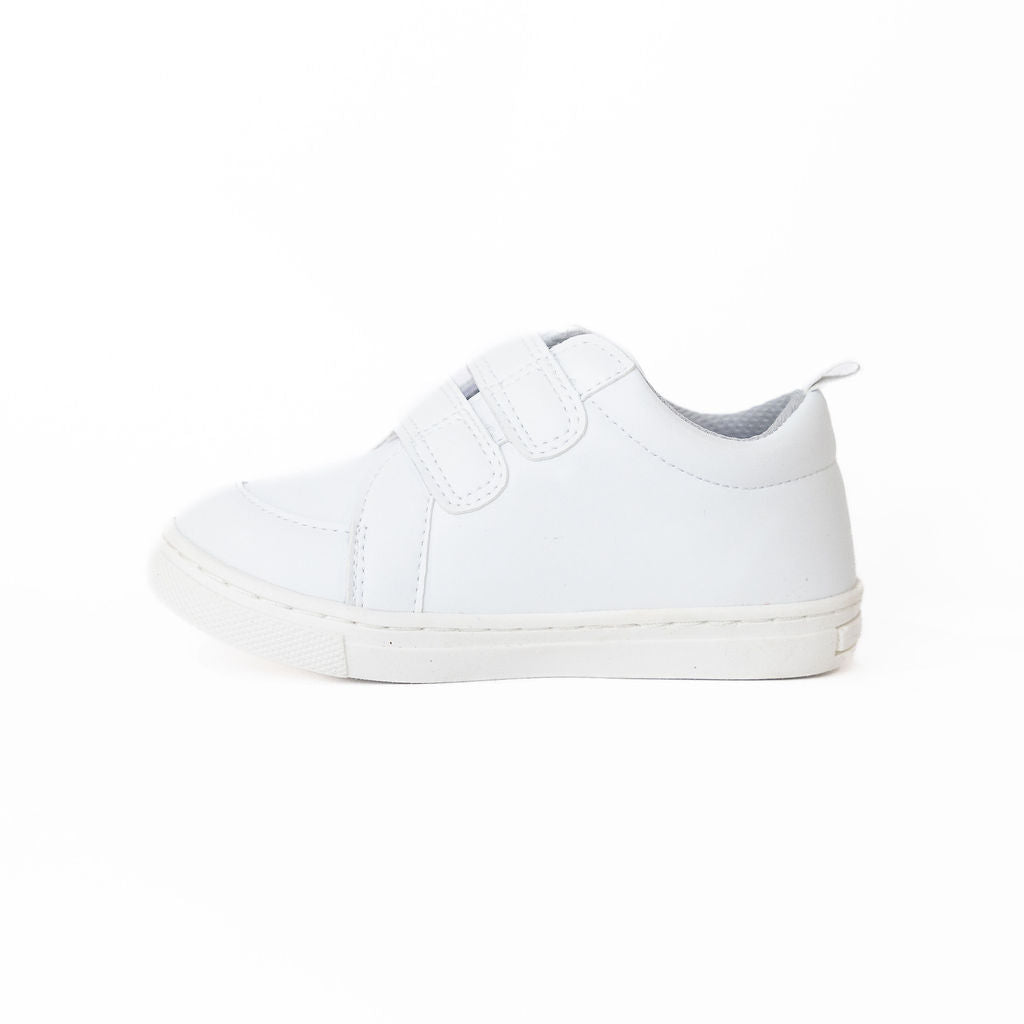 **NEW STYLE** CASPER white toddler sneakers