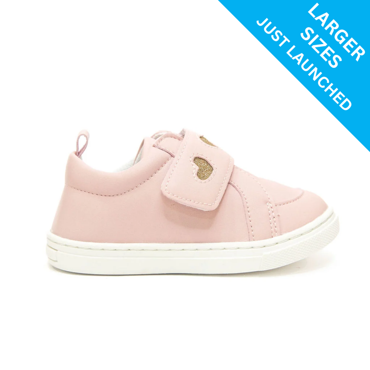AUDREY pink toddler girls sneakers