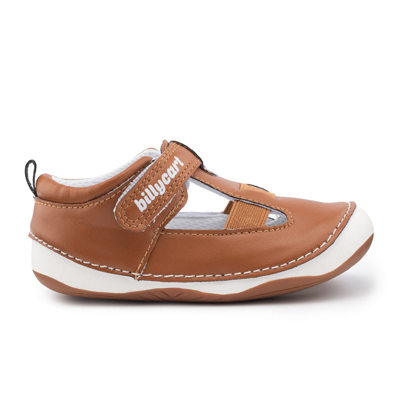 Billycart Kids Australia -Brown sandals for toddler boys | Wide fit pre-walker outdoor sandals