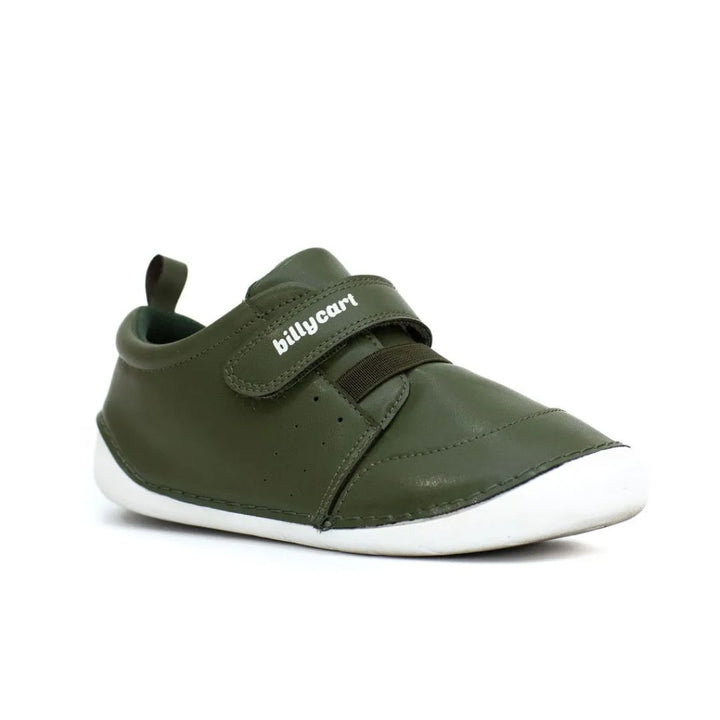 Billycart Kids wide fit toddler sneakers | Green | Best suited to a Regular width foot or wide foot toddlers