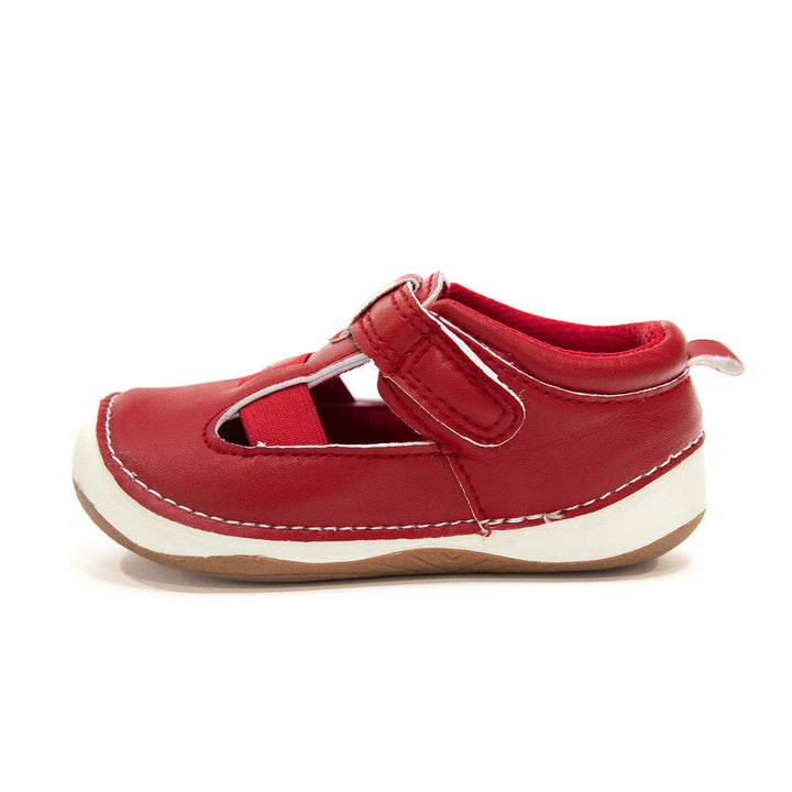 Boston Red prewalker Sneakers by Billycart Kids Australia | Podiatrists recommended first walker sandals for toddler boys