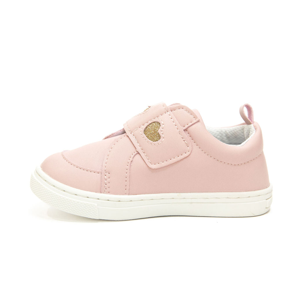 AUDREY pink toddler girls sneakers
