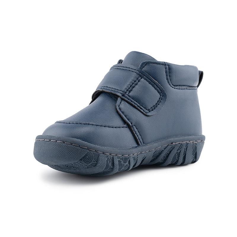 Navy Blue prewalker boots by Billycart Kids Australia | Podiatrists recommended first walker boots for toddler boys