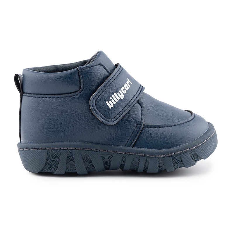 Billycart Kids - RIVER - Navy Blue Outdoor Boots for kids with velcro and ankle straps | Australian Podiatrists approved and recommended