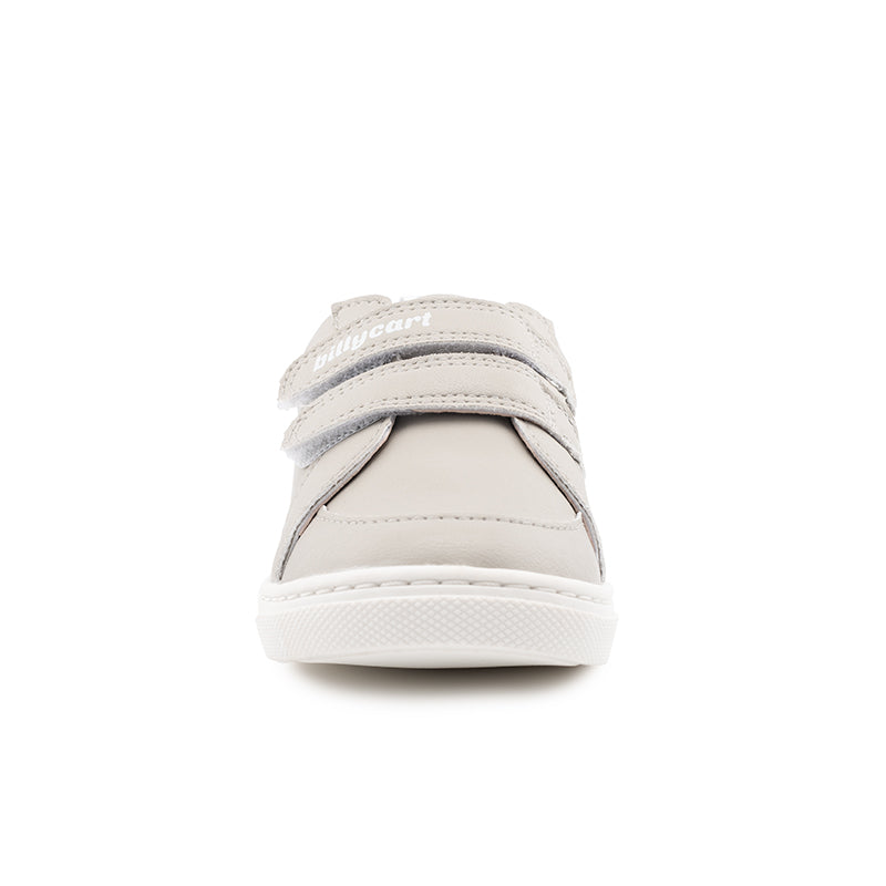 Billycart kids plain grey first walkers for toddlers with velcro strap and soft soles