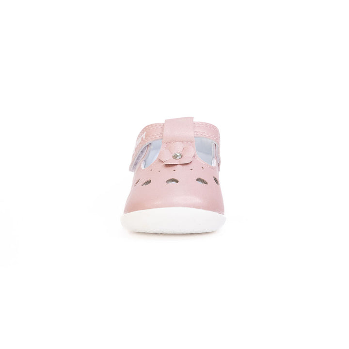 Wide Pink Kids Sneakers with soft sole - Rosie - Billycart Kids