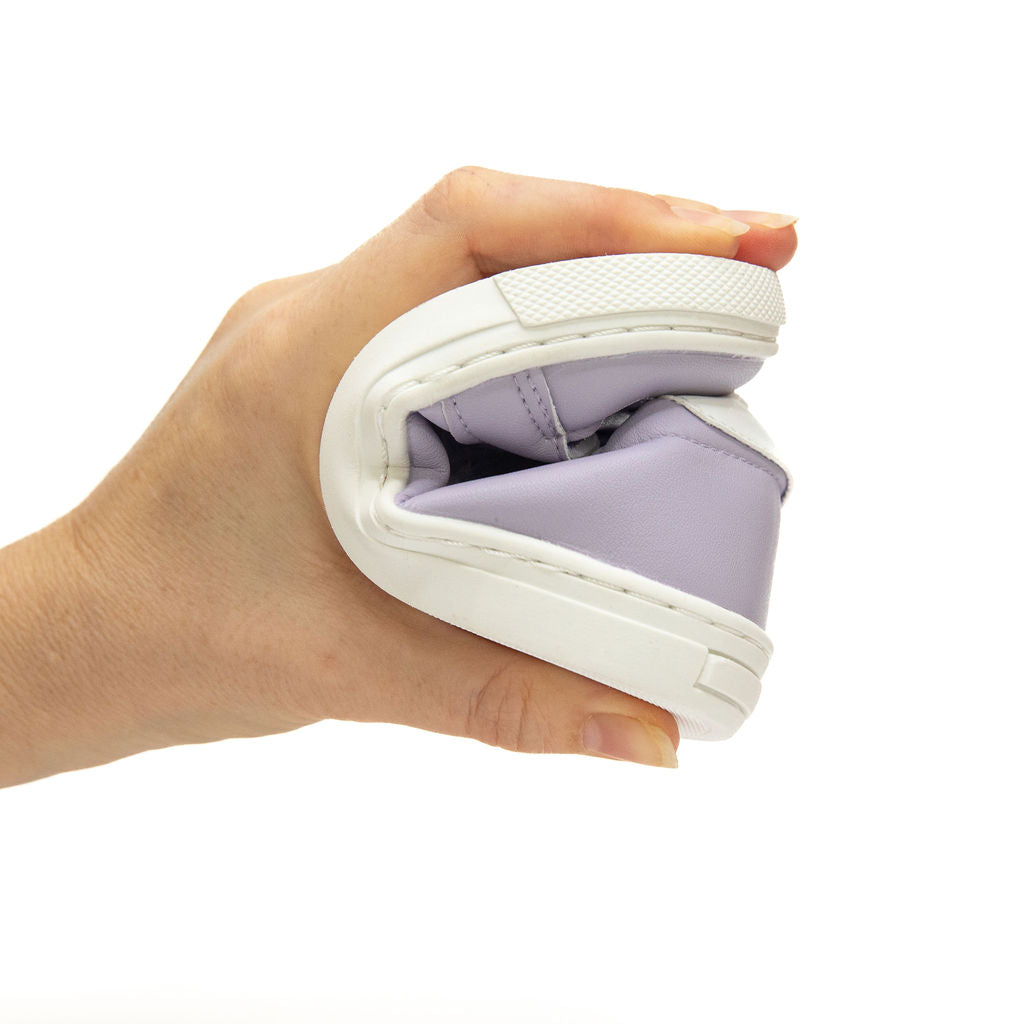 Billycart Kids Purple first walker shoes with flexible soles | Podiatrists recommended pre walker shoes for toddler Girls | Zero drop shoes with soft padded lining