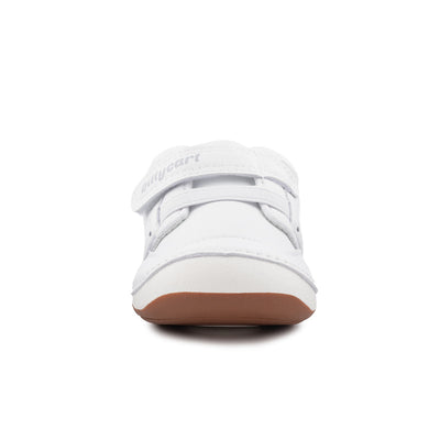 Wide White Kids Sneakers with soft sole - not nike
