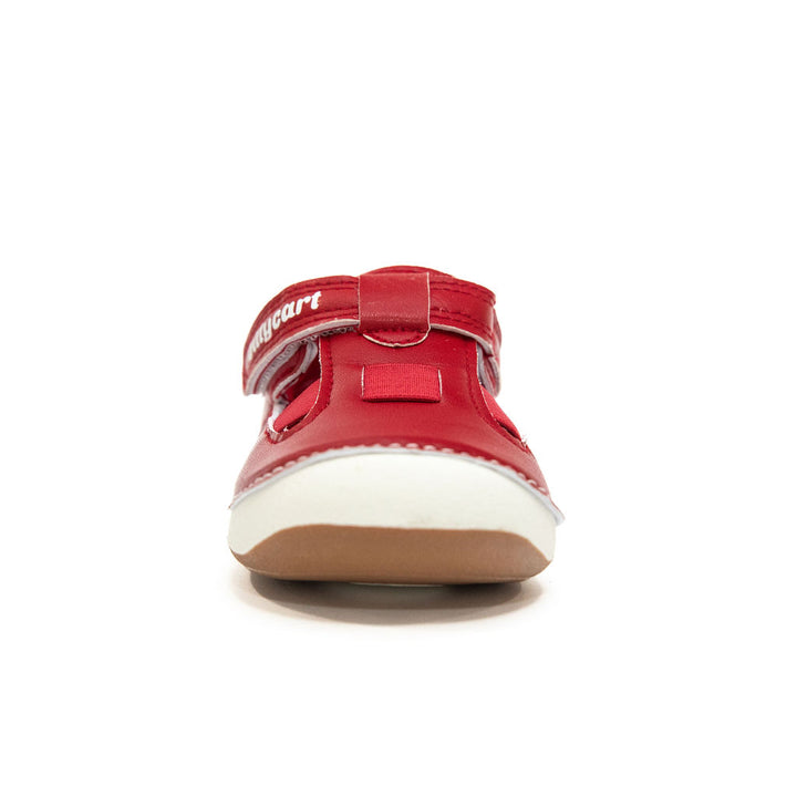 Boston Red prewalker shoes by Billycart Kids Australia | Podiatrists recommended first walker Shoes for toddler boys