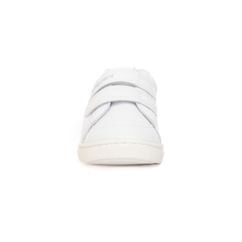 Extra wide boys pre-walker or first walker sneaker | Casper - White | Billycart kids Shoes Australia