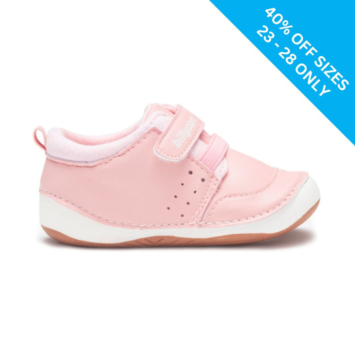 ELLIE pink baby and toddler girls sneakers