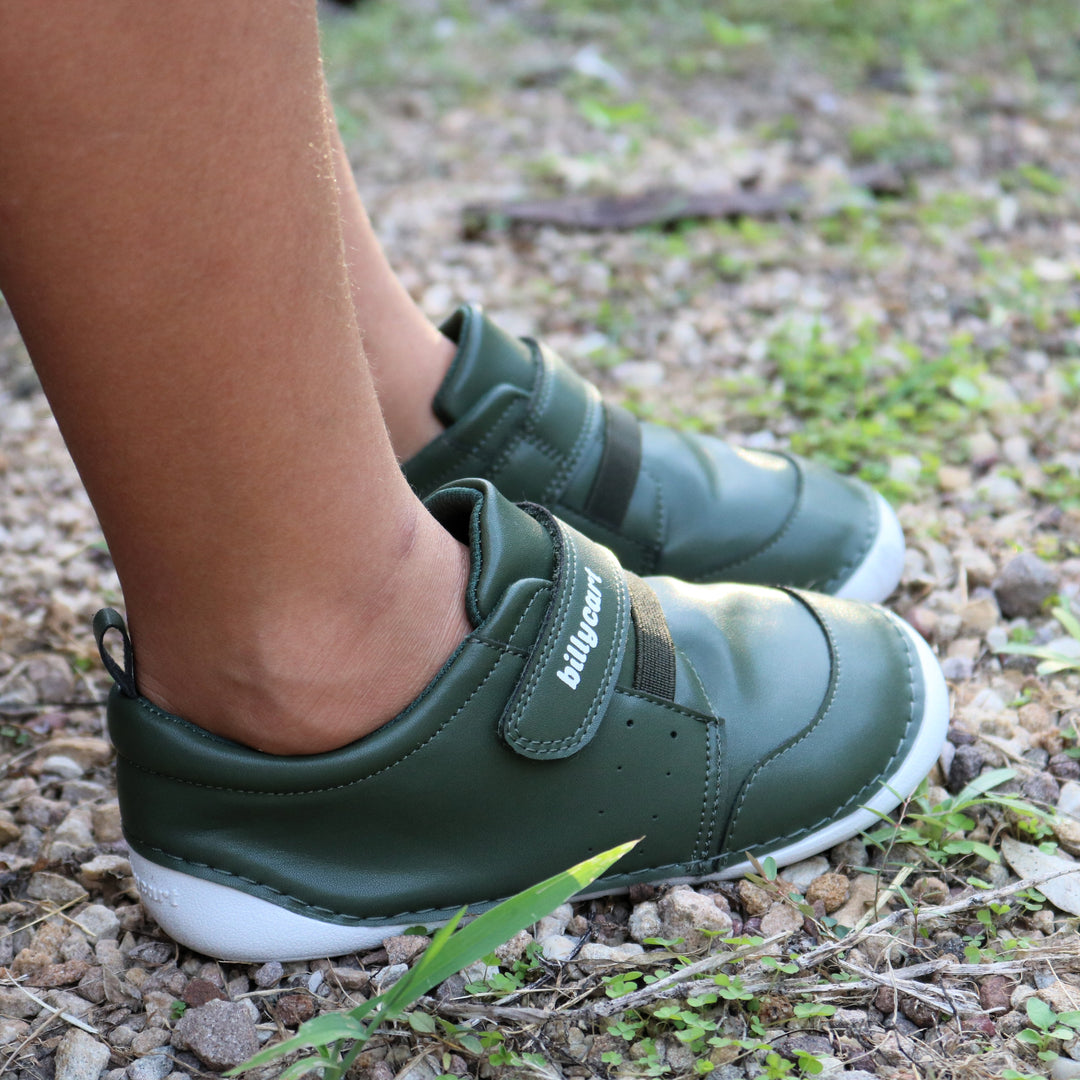 REMI green toddler sneakers
