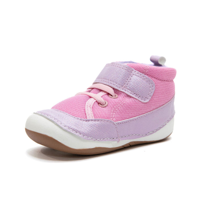 FLOSS pink and purple baby and toddler girls high-top sneakers
