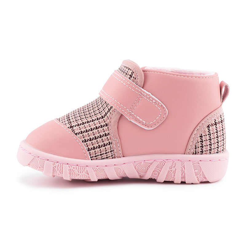 Billycart Kids Australia - Pink Boots for toddler girls | Wide fit pre-walker outdoor boots