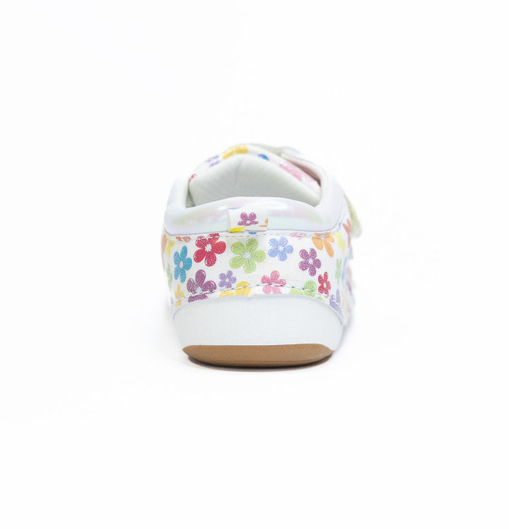 Floral prewalkers with soft soles for infants - not nike