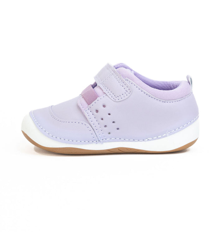 Sophia - Purple prewalkers with soft soles for infants - not nike
