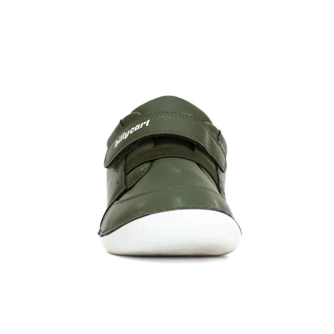 Forrest green prewalker sandals by Billycart Kids Australia | Podiatrists recommended first walker sandals for toddler boys