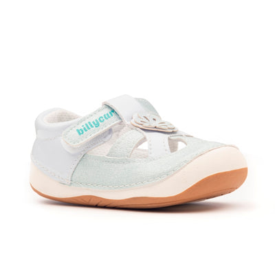 Daisy Girls  best first walker Sandals . Just like Elsa from Frozen. Vegan friendly in Australia. Shoes from Billycart Kids