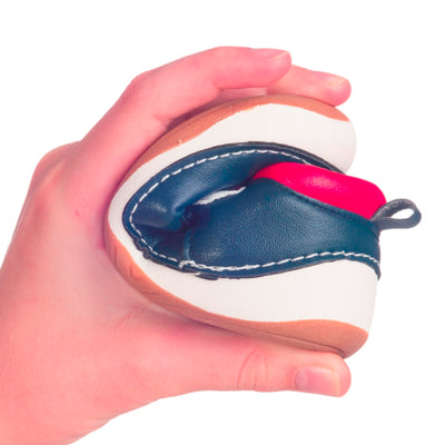 Flynn Boys Navy & Red with flexible, soft rubber soles Sandals   in Australia. Shoes from Billycart Kids