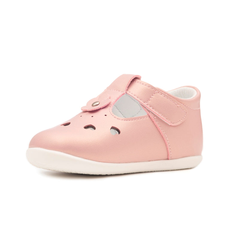 Rosie Girls Pink  Infant  T-Bars for learning to walk  in Australia. Shoes from Billycart Kids