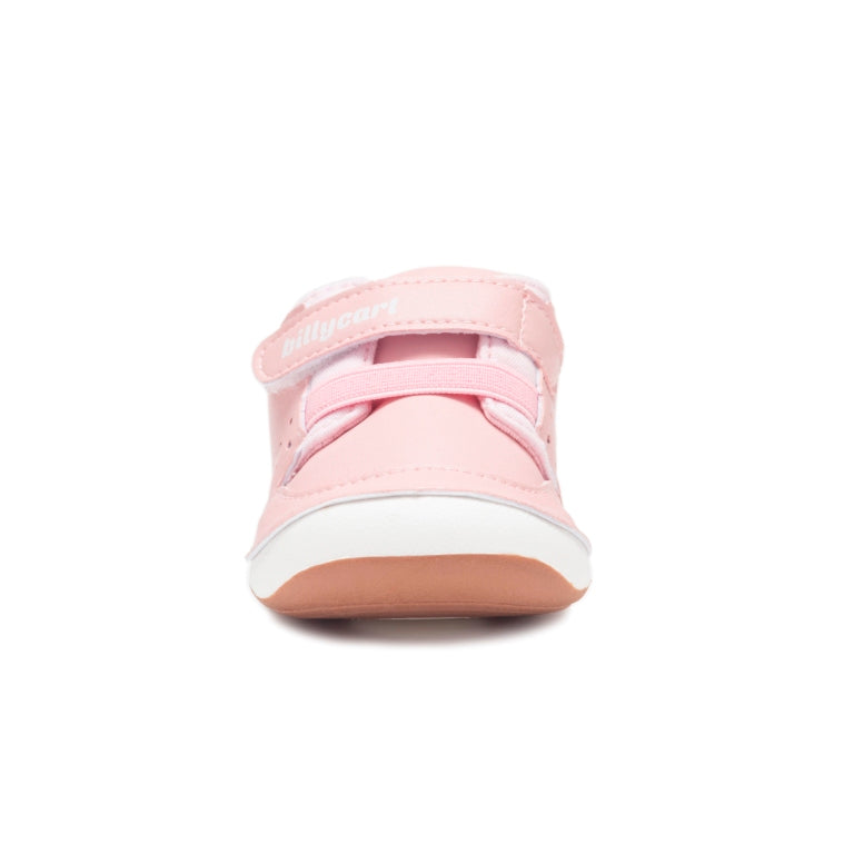 Billycart Kids soft sole pink sneakers for baby girls