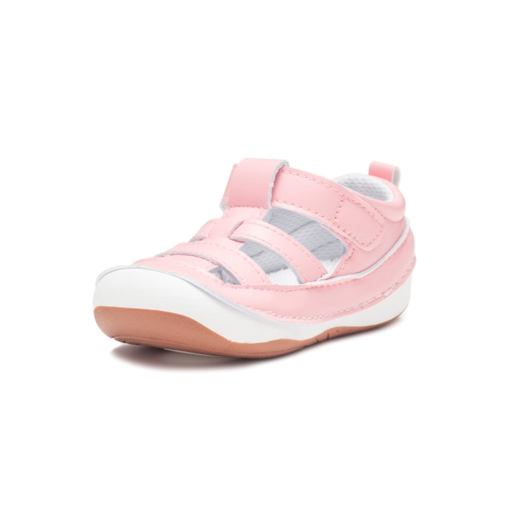 Wide Pink Kids Sneakers with soft sole - not nike