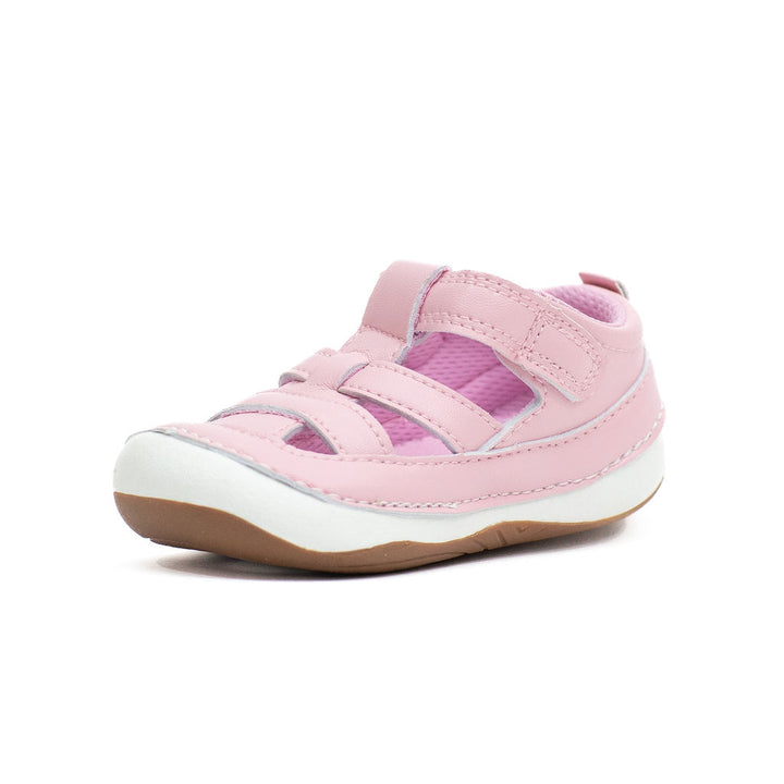 Wide Pink Kids Sneakers with soft sole - not nike