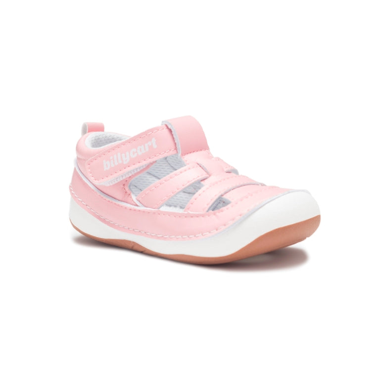 Pink prewalkers with soft soles for infants - not nike